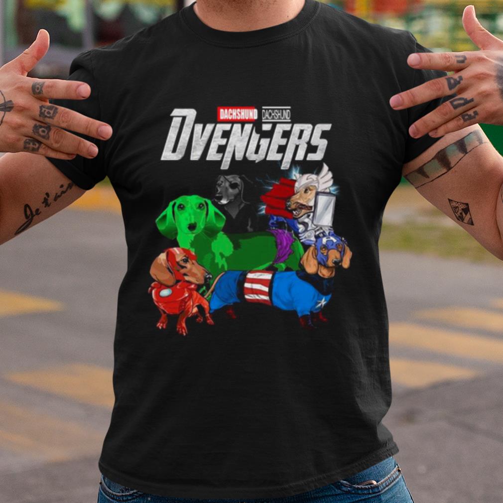 Pretty Marvel Dachshund Dvengers 2021 shirt 6