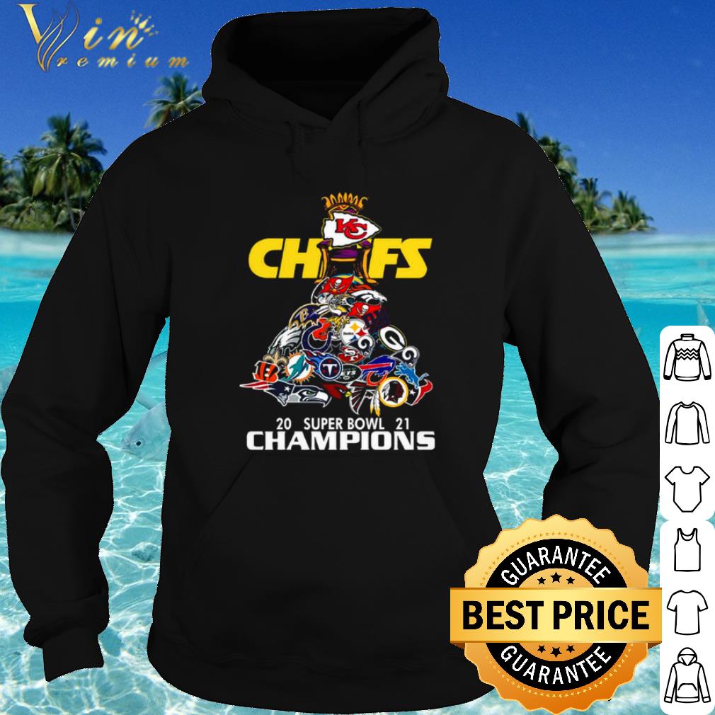 Nice The Chiefs For All Team Football 2021 Super Bowl Champions shirt