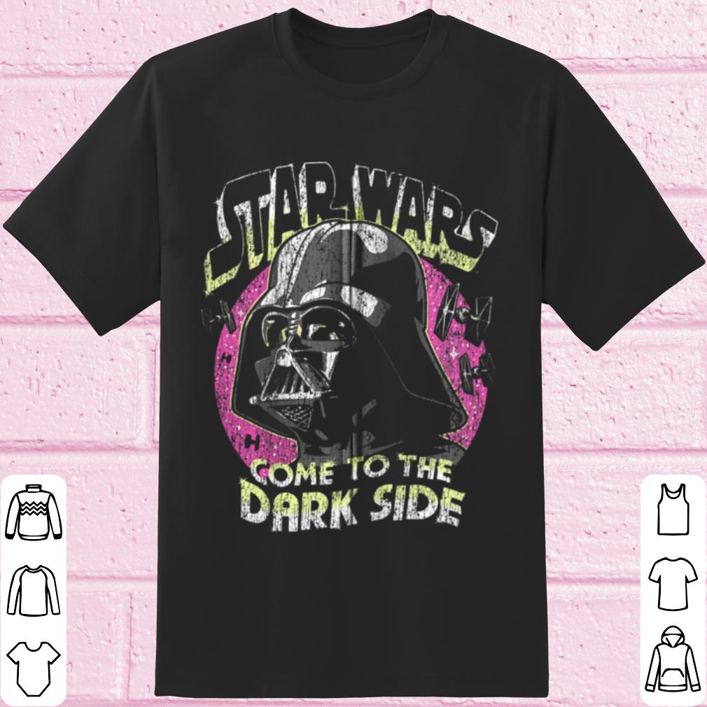 Pretty Star Wars Darth Vader Come To The Dark Side Neon shirt 8
