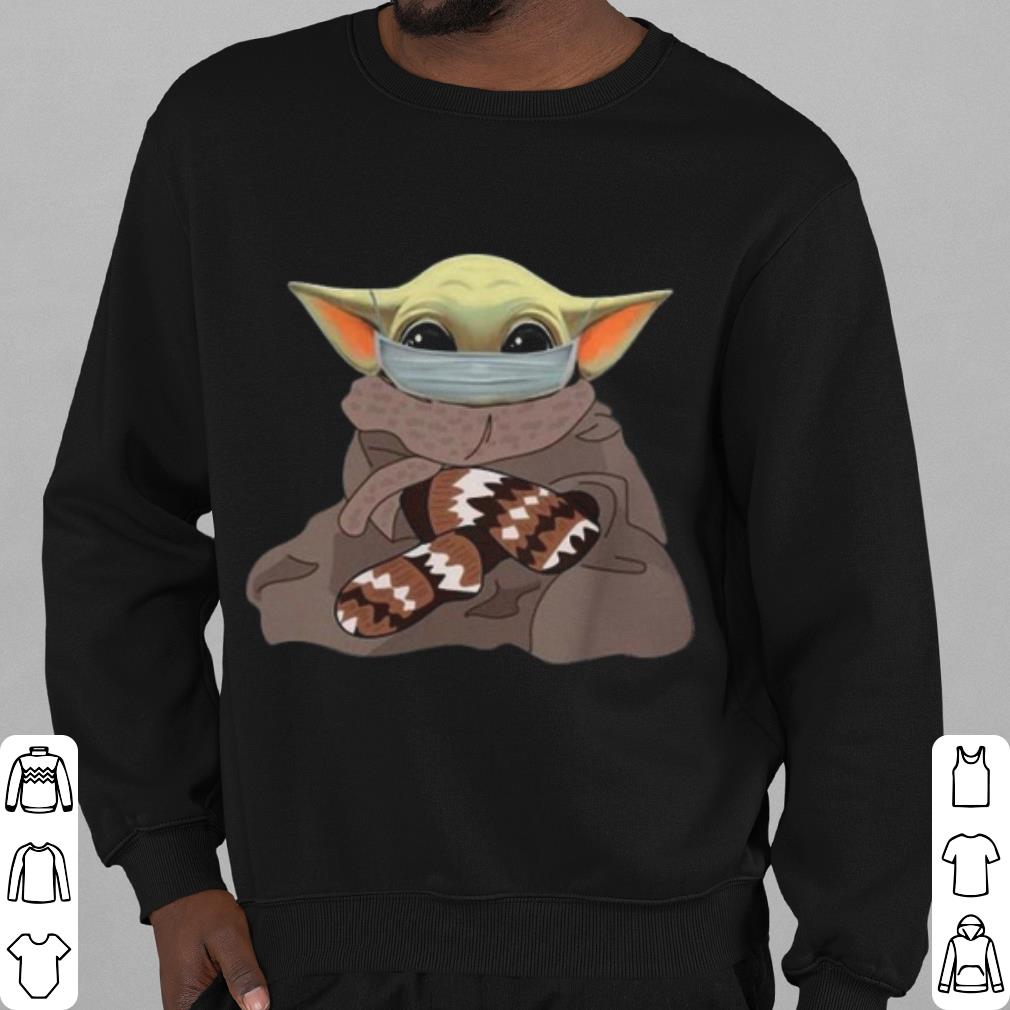 Original Bernie Sanders Star Wars Baby Yoda Face Mask 2021 shirt