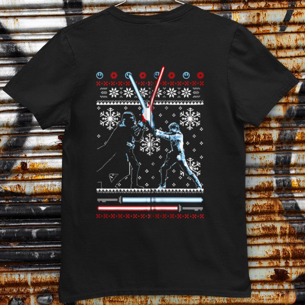 Premium Star Wars Darth Vader & Luke Skywalker Ugly shirt 8