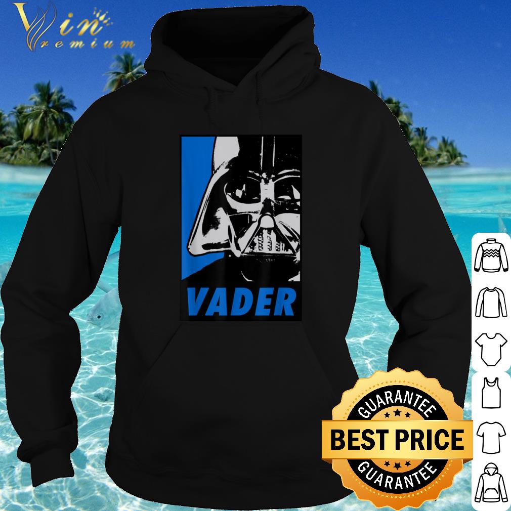 Funny Star Wars Darth Vader Blue Tonal Propaganda shirt