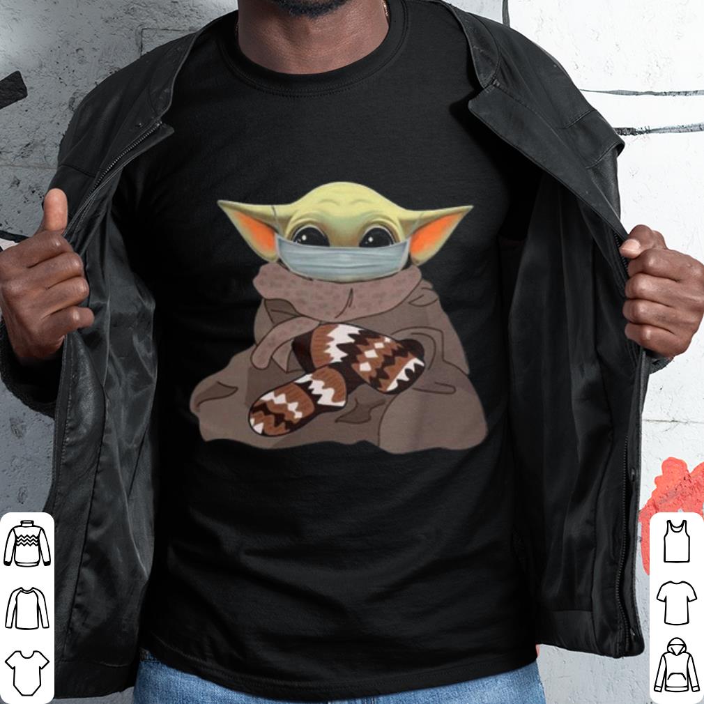 Original Bernie Sanders Star Wars Baby Yoda Face Mask 2021 shirt 6