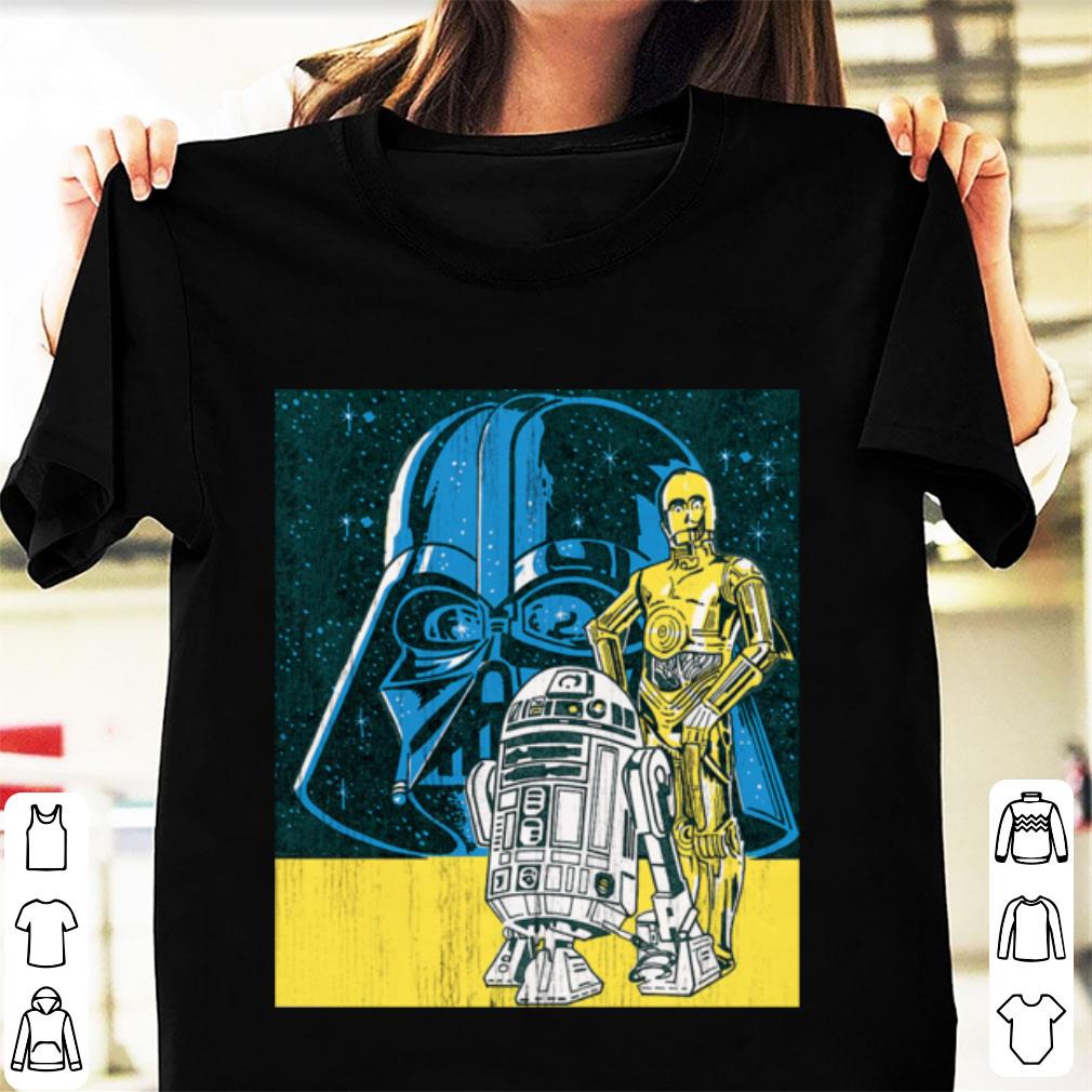 Cool Star Wars Darth Vader C-3PO R2-D2 Pop Art Vintage shirt 9