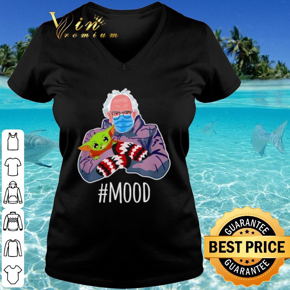 Best Bernie Sanders Hug Baby Yoda Mood shirt, hoodie