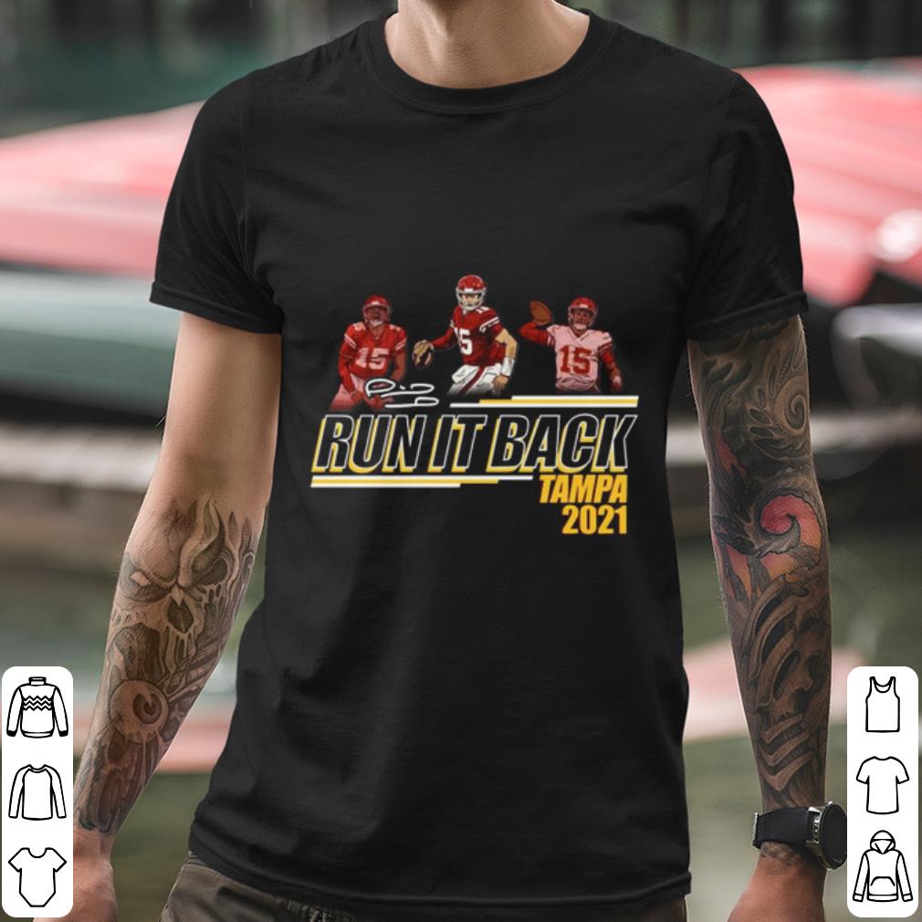 Original Run it back Tampa Bay Buccaneers 2021 Signature shirt