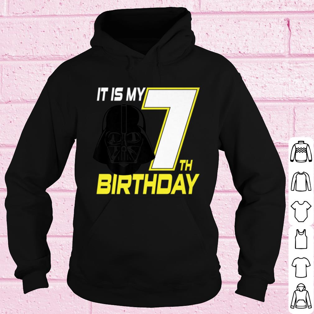 Official Star Wars Darth Vader 7th Birthday shirt