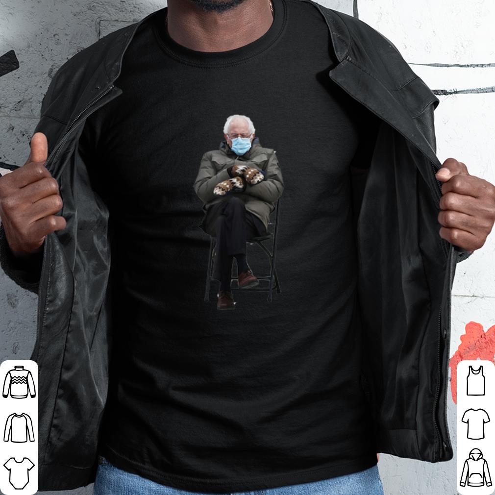 Original Bernie Sanders Mittens Sitting Inauguration shirt 6