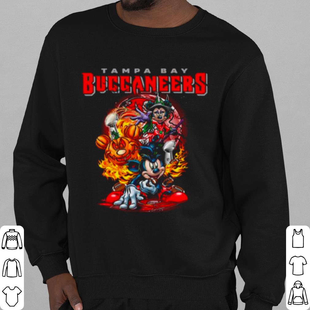 Original Mickey Mouse Pumpkin Halloween With Tampa Bay Buccaneers 2021 shirt