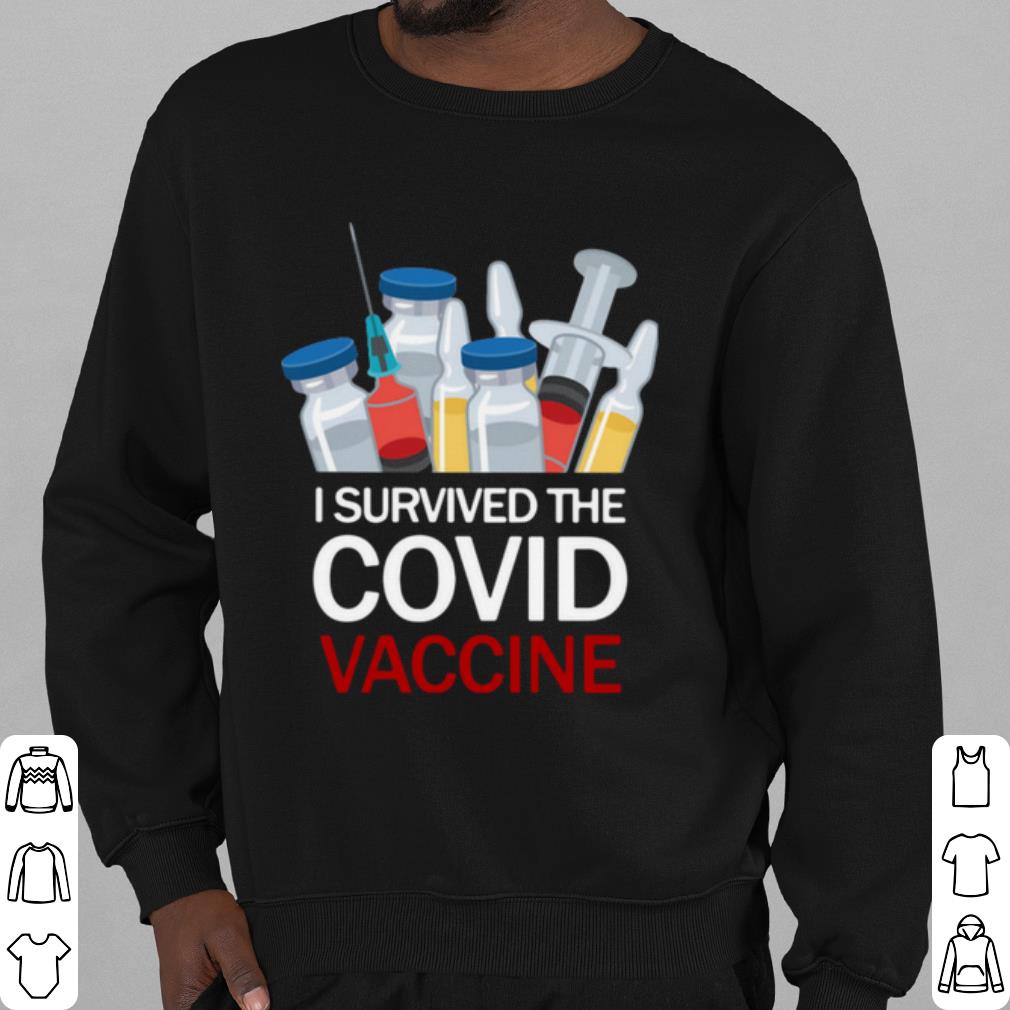 Original I Survived The Covid Vaccine shirt