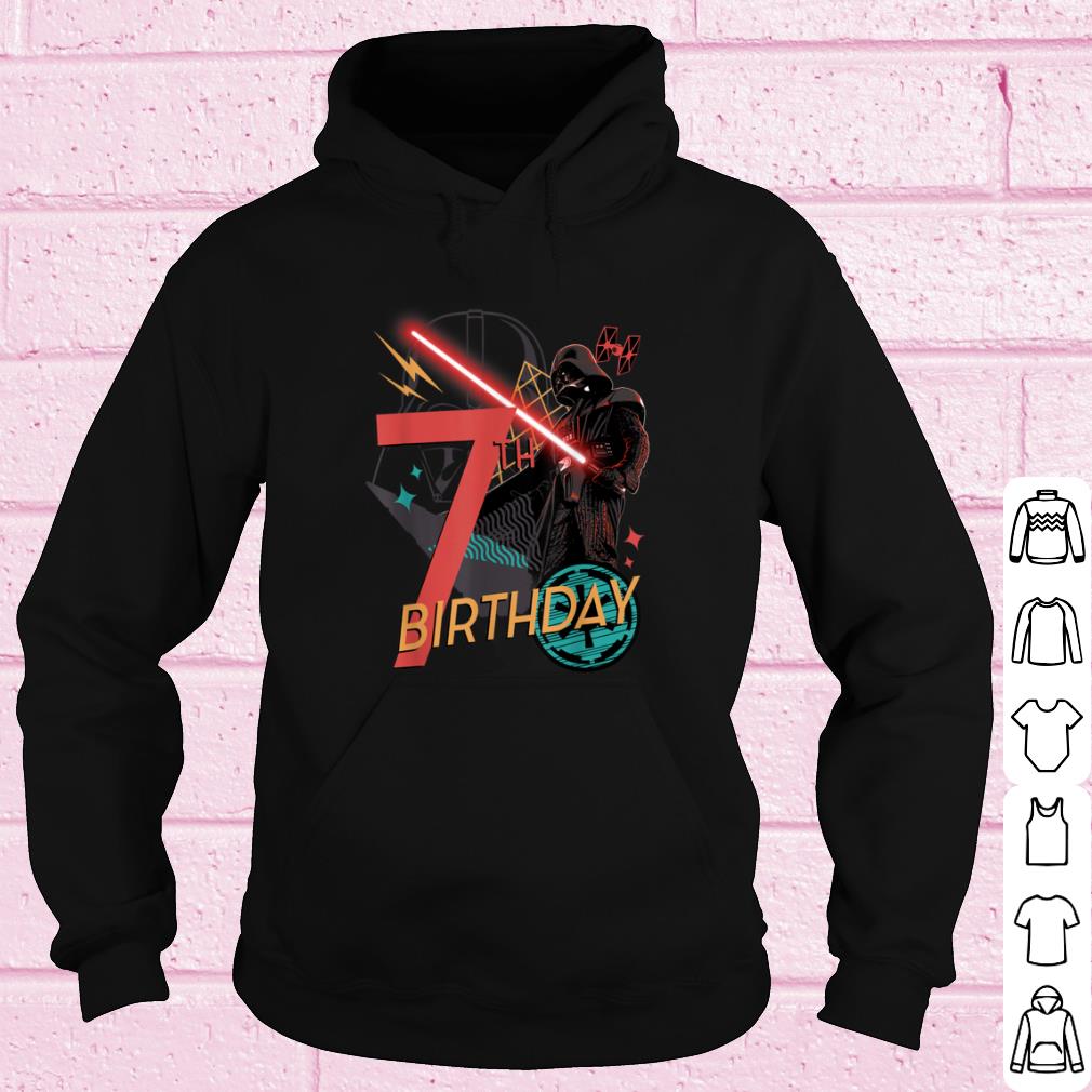 Funny Star Wars Darth Vader 7th Birthday Abstract shirt