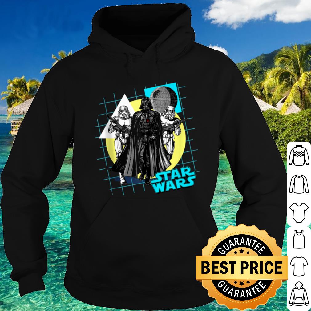 Cool Star Wars Darth Vader And Stormtroopers Retro shirt