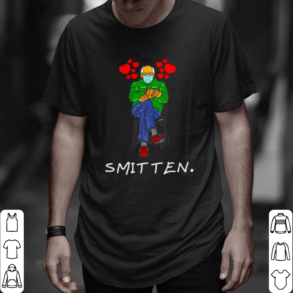 Cool Bernie Sanders Smitten Valentine's Day Mittens shirt 6