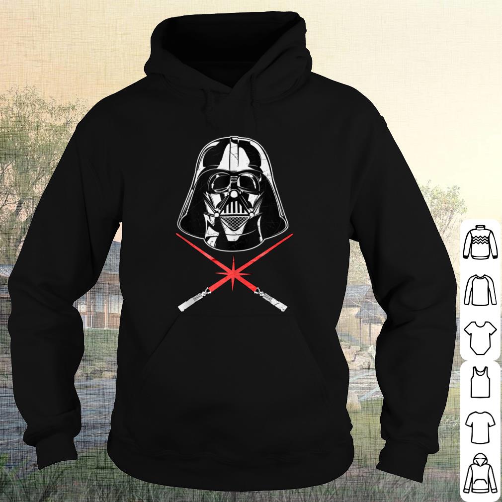 Cool Star Wars Darth Vader Crossed Lightsabers shirt