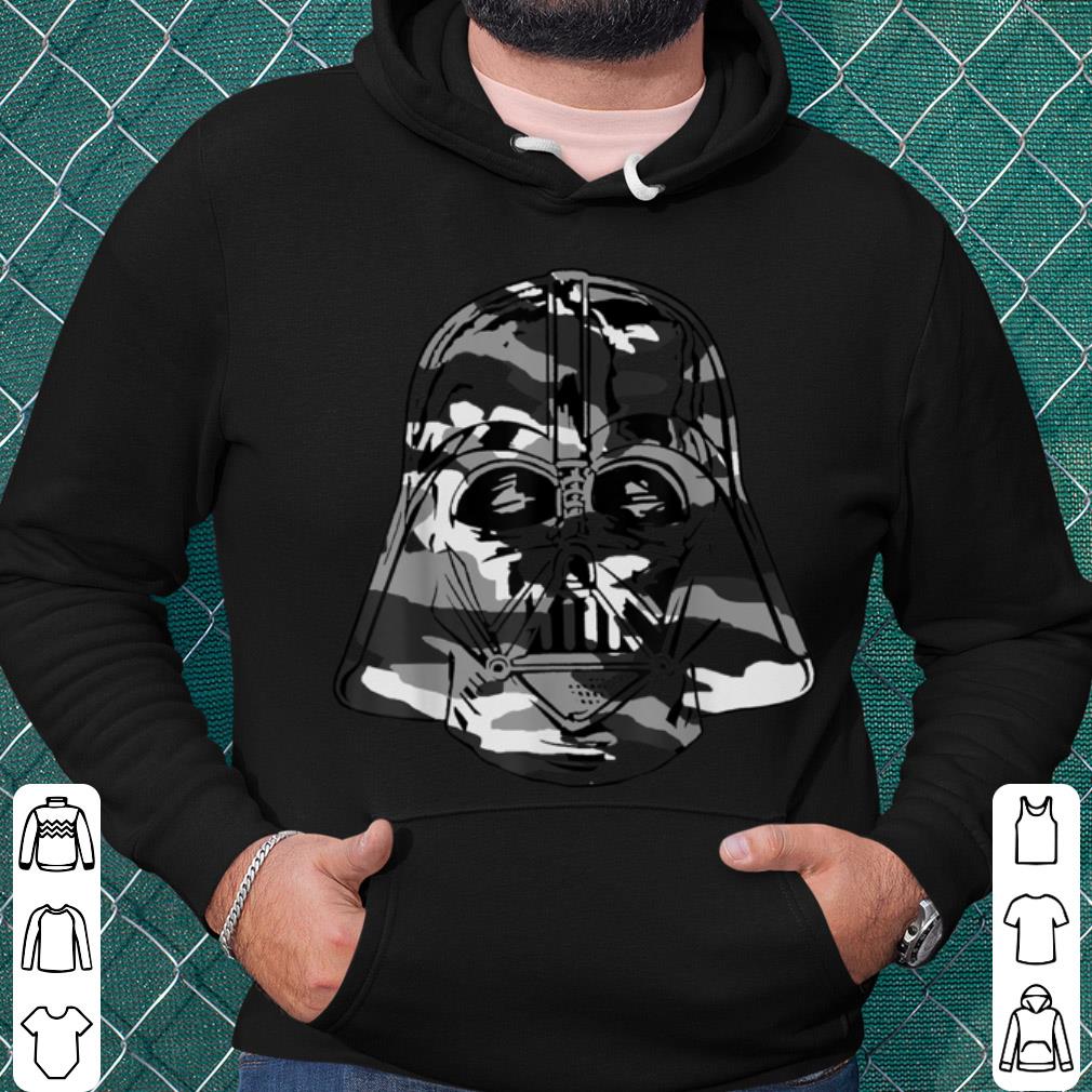 Best Star Wars Darth Vader Grey Camo Helmet Graphic shirt