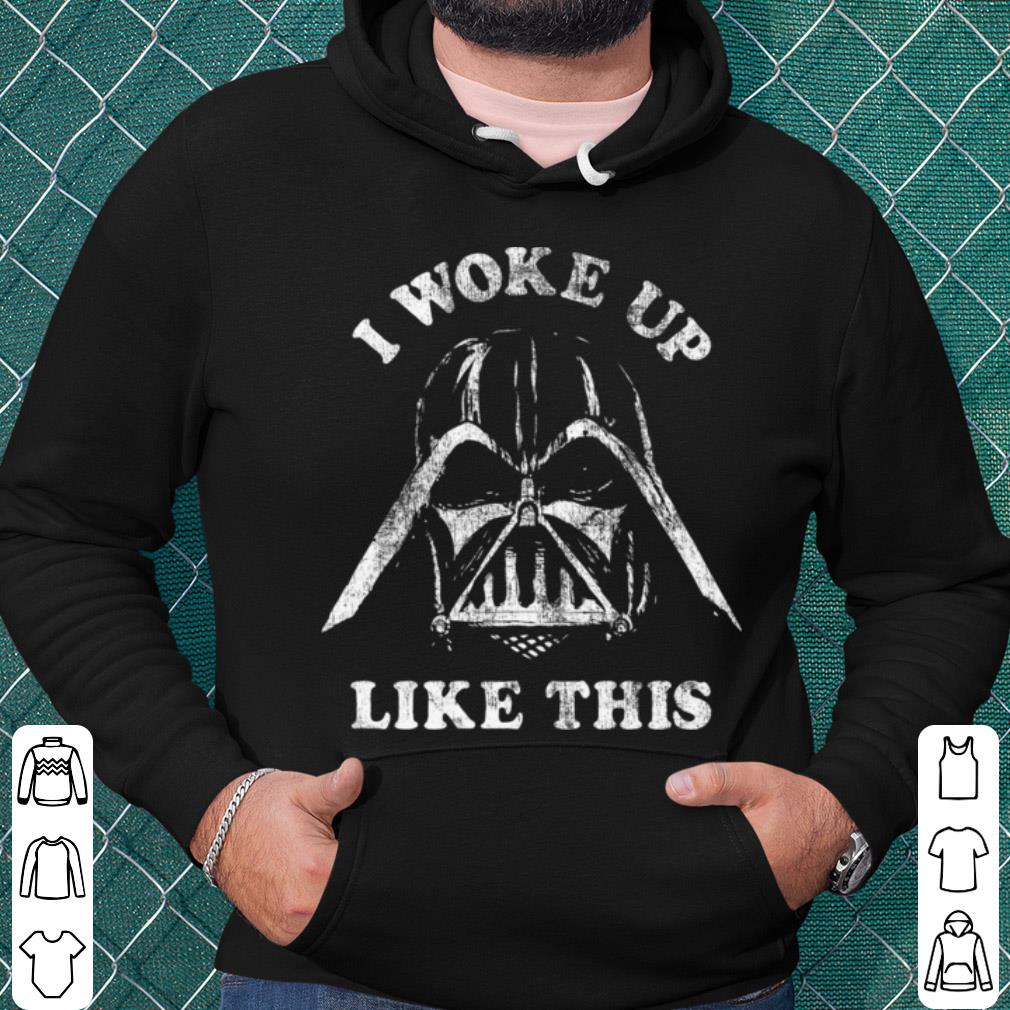 Cool Star Wars Darth Vader I Woke Up Like This Distressed shirt