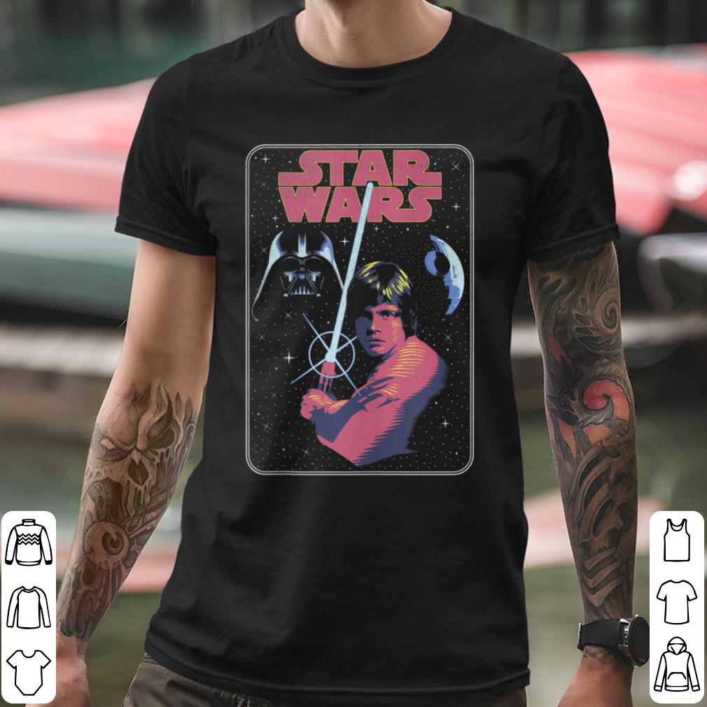 Funny Star Wars Luke Skywalker Darth Vader Galaxy shirt