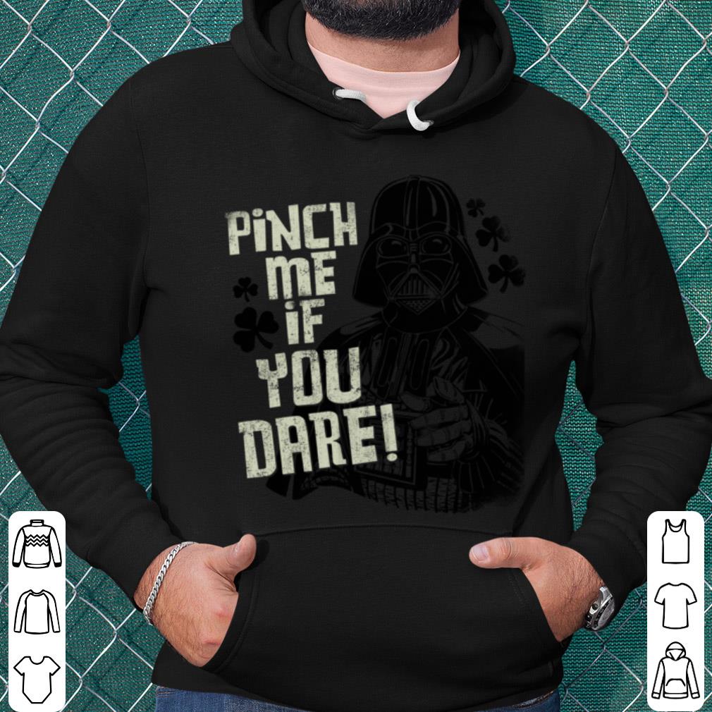 Official Star Wars Darth Vader Pinch Me If You Dare St. Patrick's Day shirt