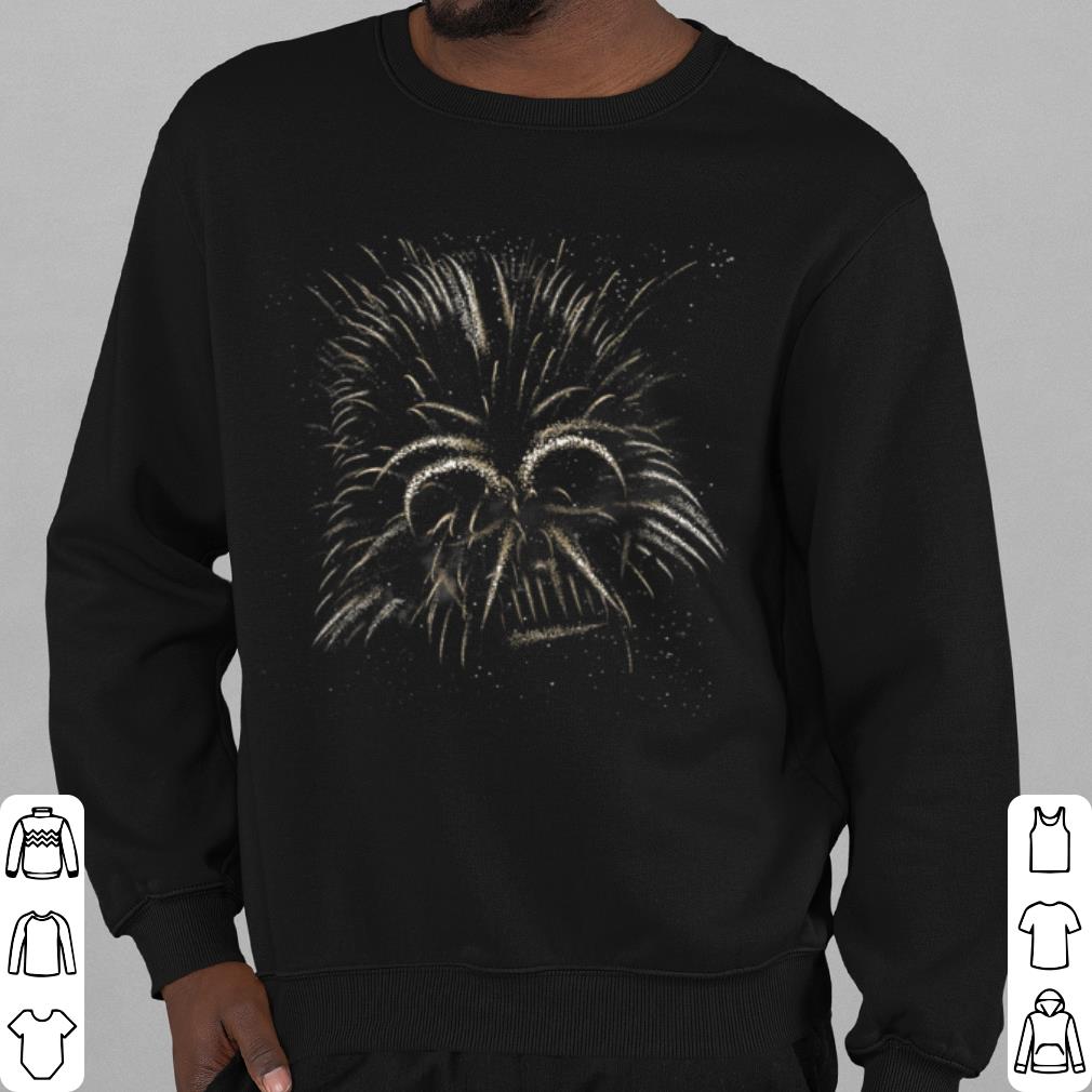 Awesome Star Wars Darth Vader Fireworks 4th Of July Graphic shirt