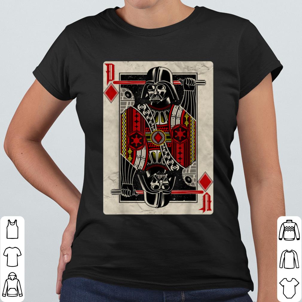 Awesome Star Wars Darth Vader in the Cards Graphic shirt
