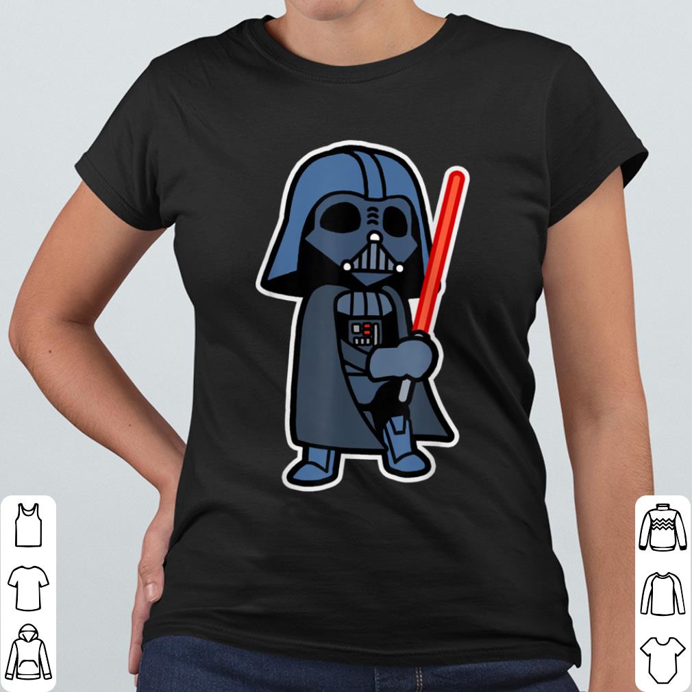 Hot Star Wars Darth Vader Saber Cute Cartoon Graphic shirt