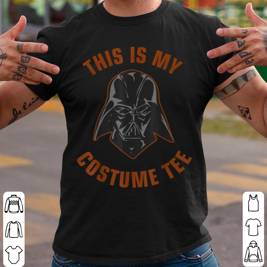 Pretty Star Wars Darth Vader This is My Costume shirt 8