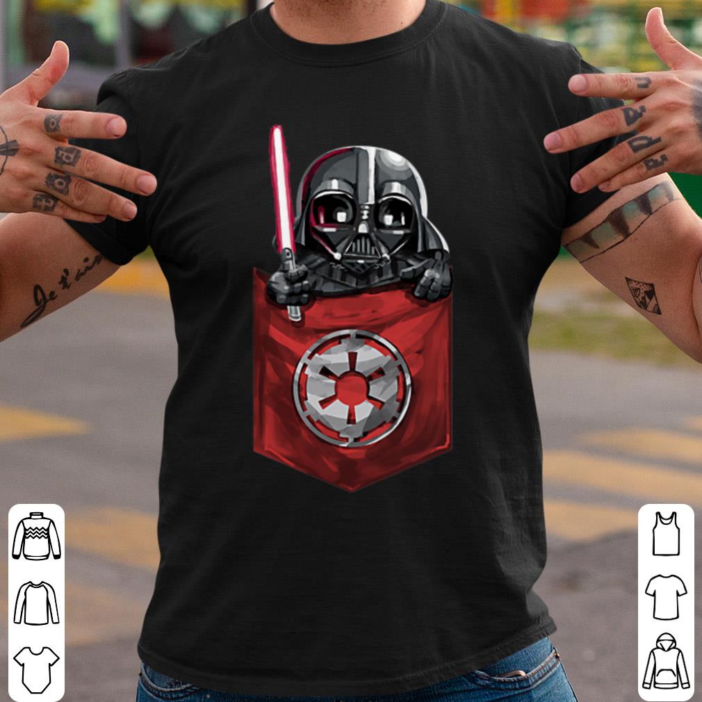 Top Star Wars Darth Vader Empire Emblem Pocket shirt 9