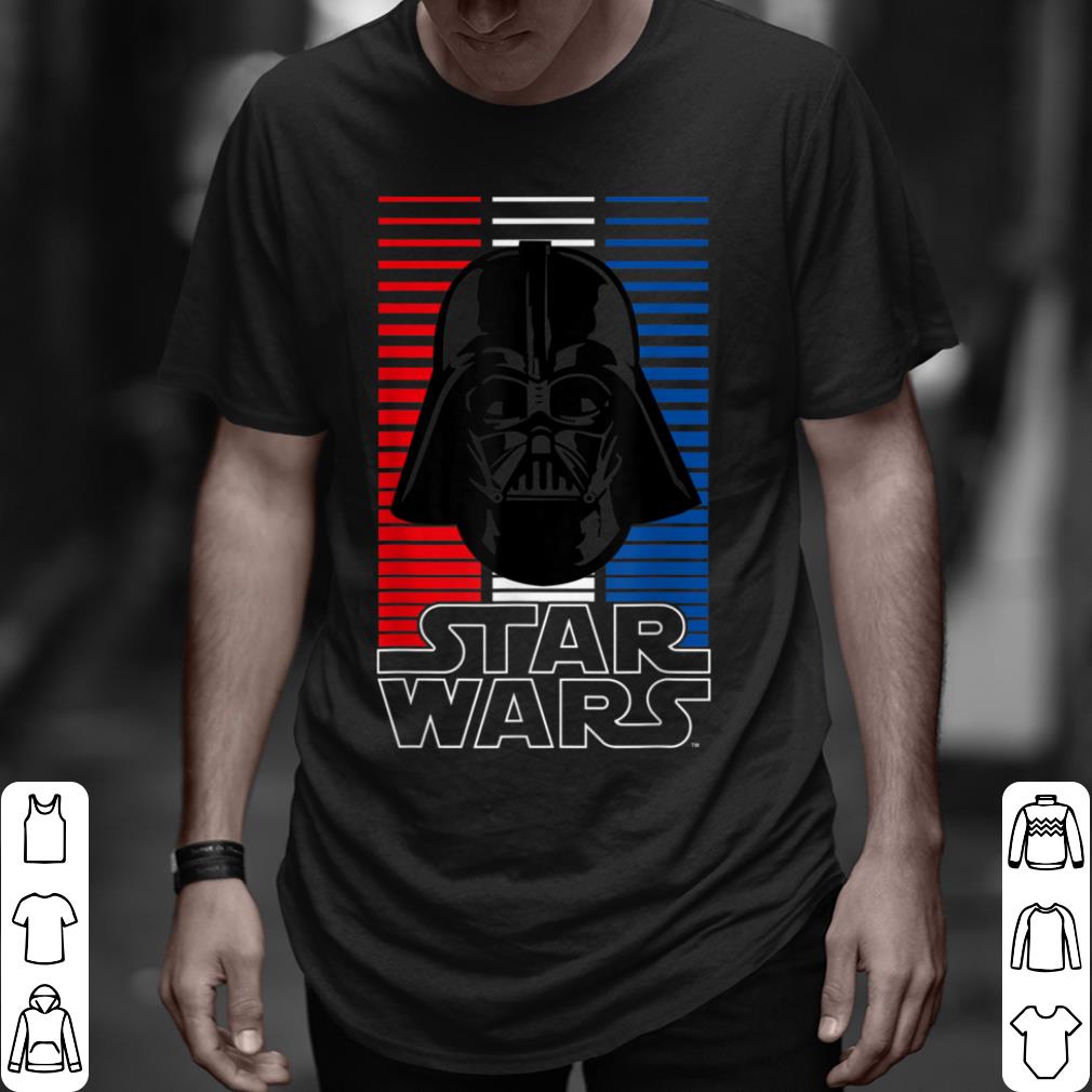 Awesome Star Wars Darth Vader Red White & Blue Stripes shirt 8