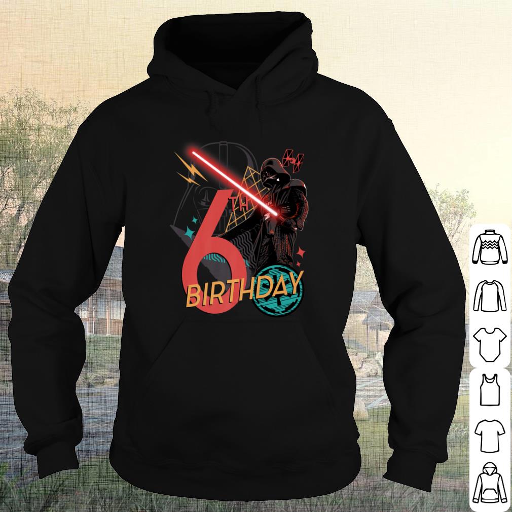 Cool Star Wars Darth Vader 6th Birthday Abstract shirt