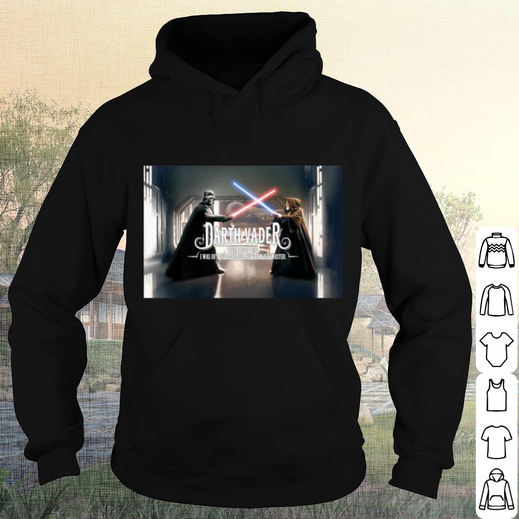 Nice Star Wars Darth Vader and Obi-Wan Kenobi shirt