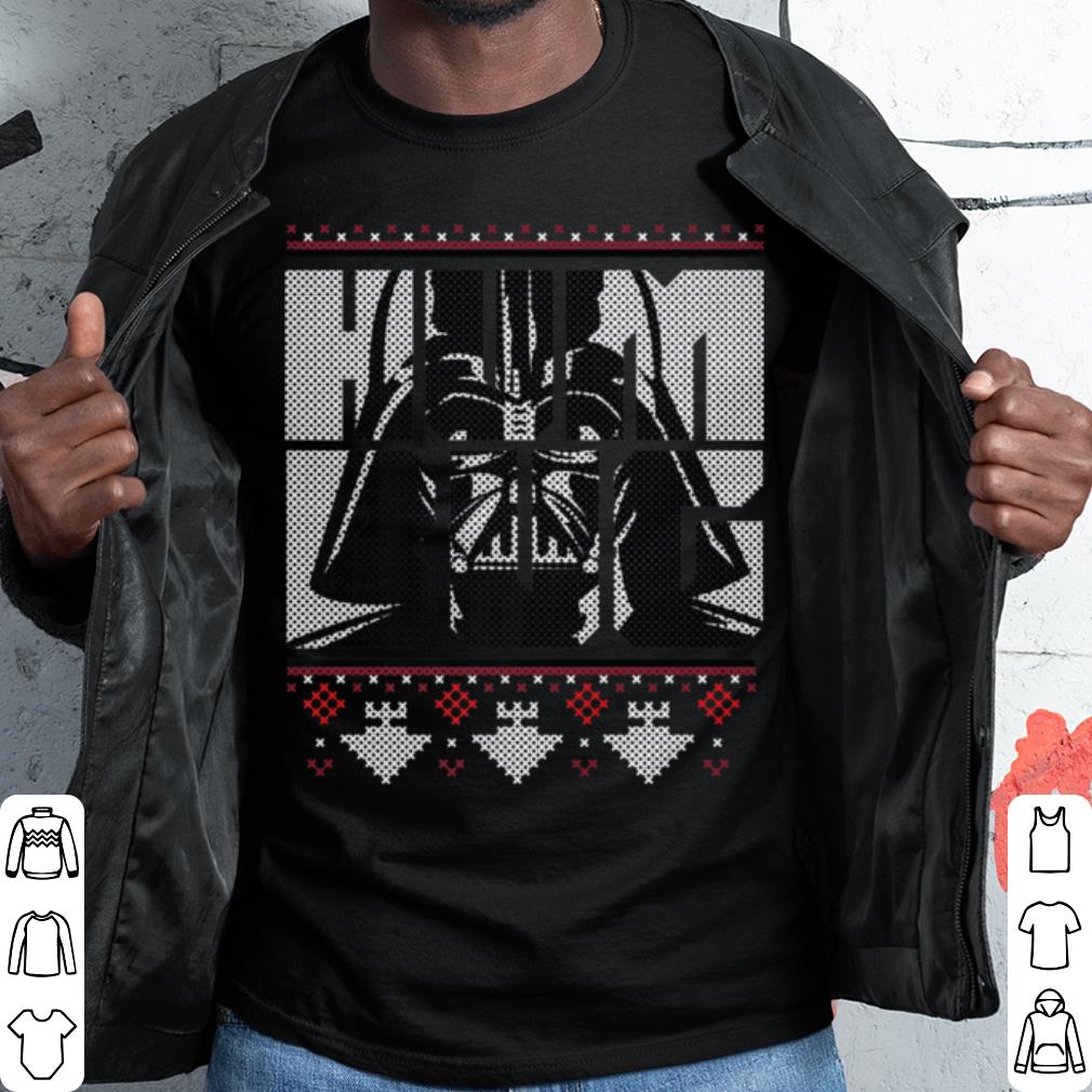 Awesome Star Wars Darth Vader Hum Bug Holiday Pattern shirt 9