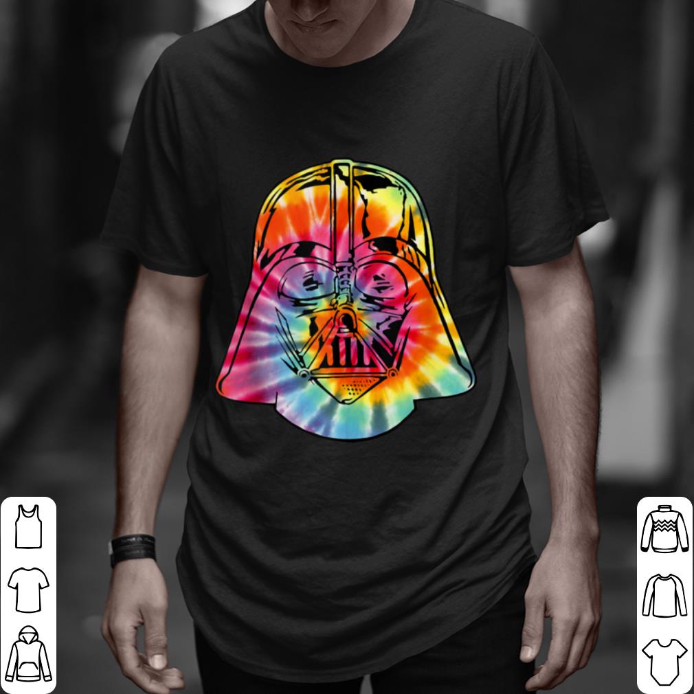 Hot Star Wars Darth Vader Tie-Dye Portrait shirt 8