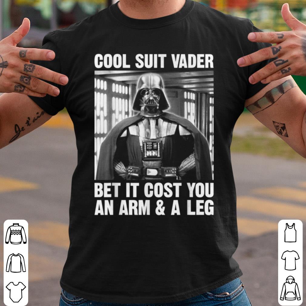 Top Star Wars Darth Vader Cool Suit At What Cost shirt 8