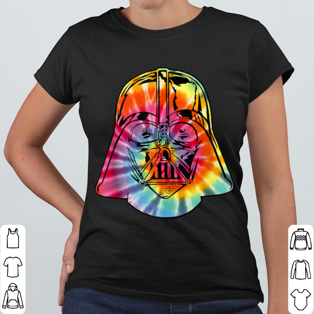 Hot Star Wars Darth Vader Tie-Dye Portrait shirt