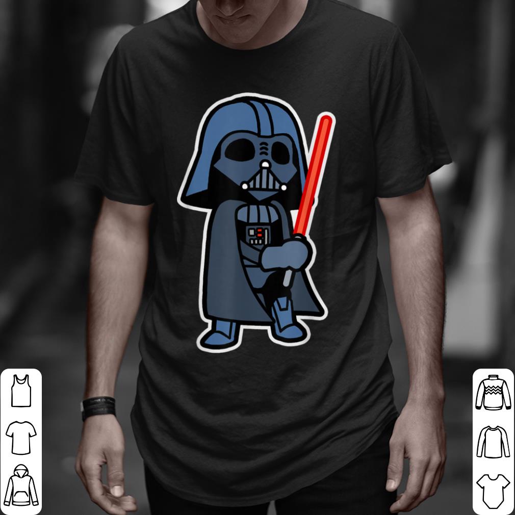 Hot Star Wars Darth Vader Saber Cute Cartoon Graphic shirt 8