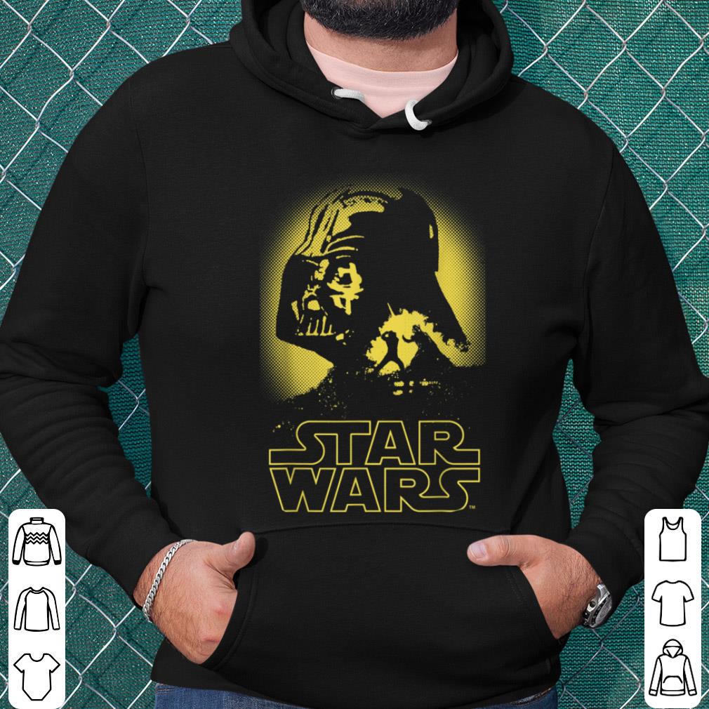Cool Darth Vader Star Wars Glow Logo Graphic shirt