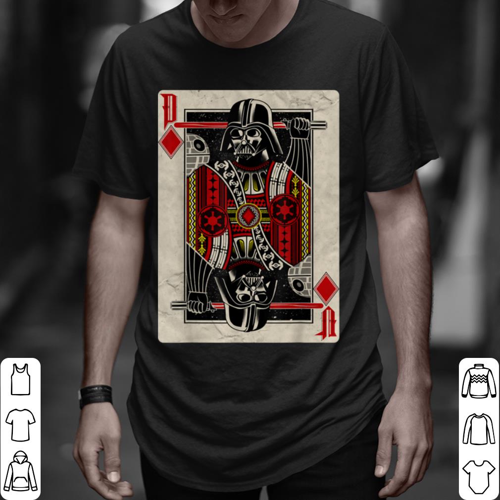 Awesome Star Wars Darth Vader in the Cards Graphic shirt 9