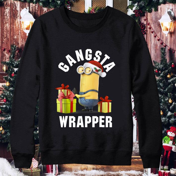 Despicable Me Minion Gansta Wrapper Christmas shirt