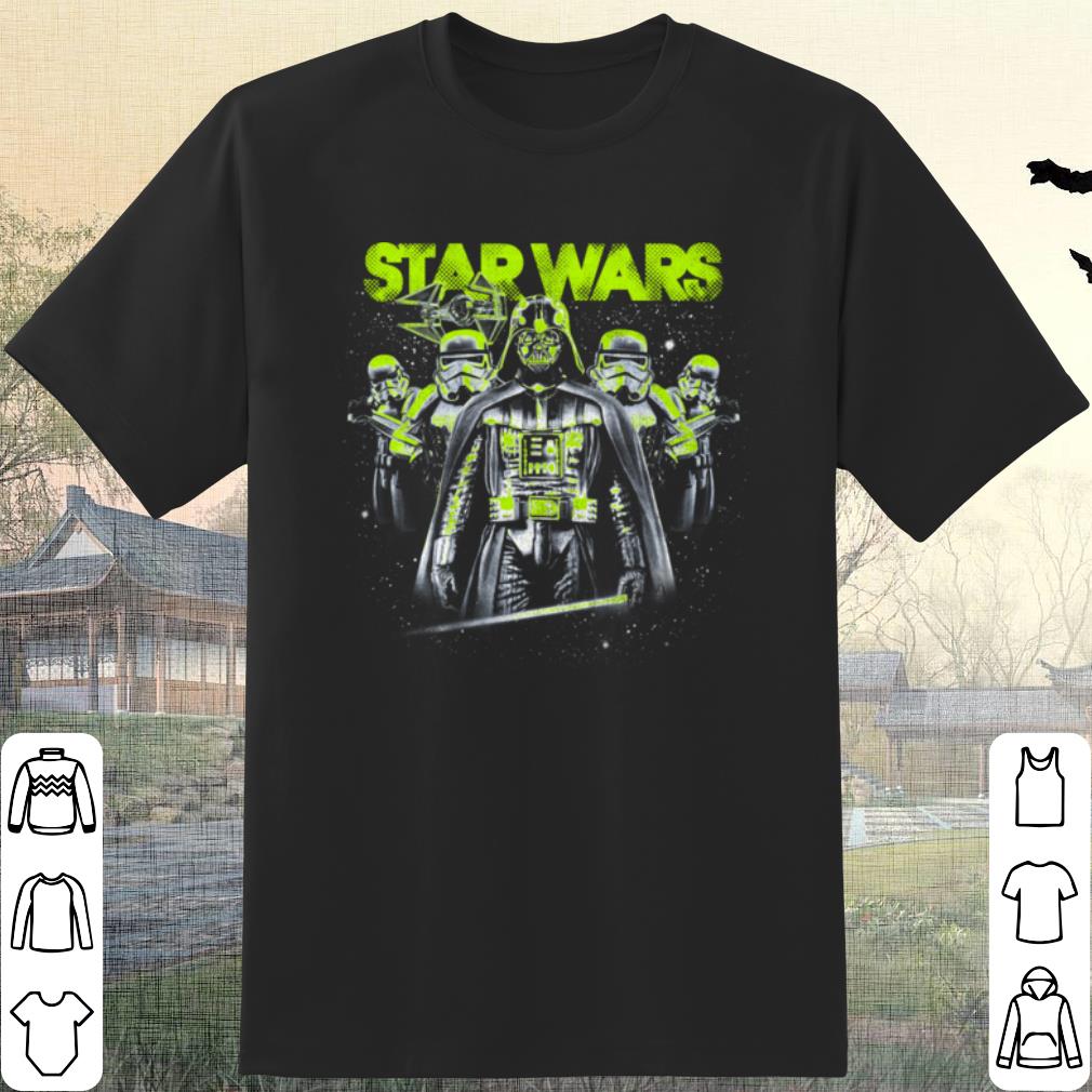 Premium Star Wars Darth Vader & Stormtroopers Neon shirt 9