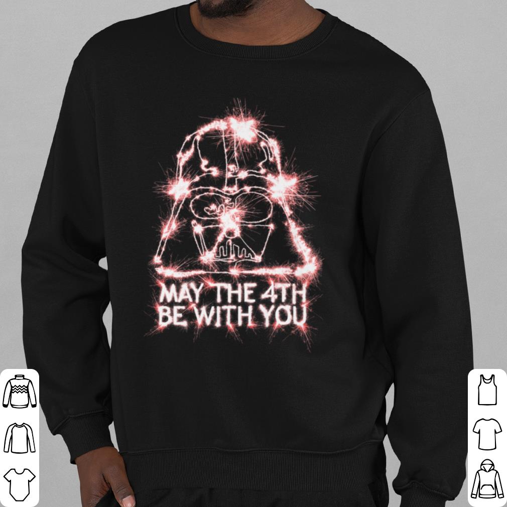 Top Star Wars Darth Vader May The 4th Be With You Sparkler shirt