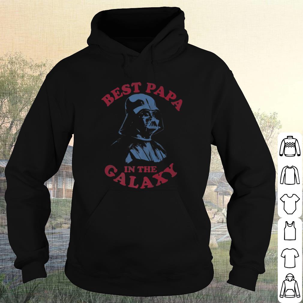 Premium Star Wars Darth Vader Best Papa In The Galaxy shirt