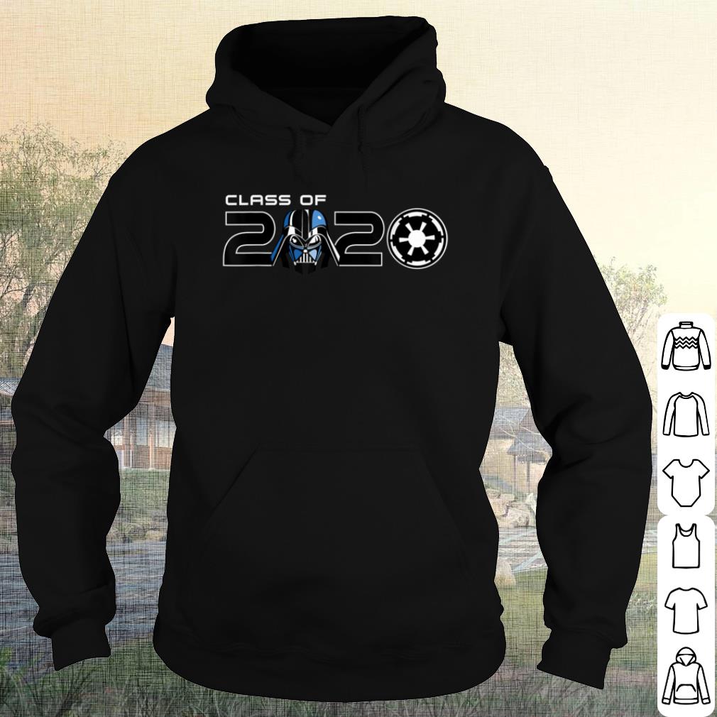Funny Star Wars Darth Vader Class of 2020 Graduation shirt