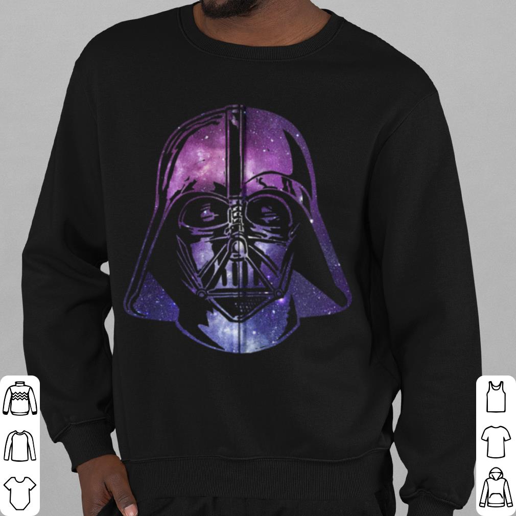 Hot Star Wars Darth Vader Purple Galaxy Fill shirt