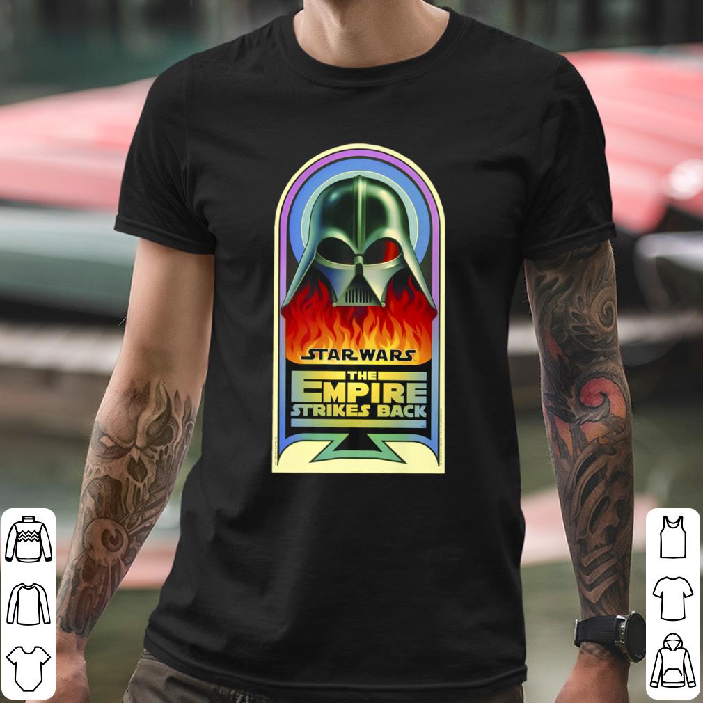 Nice Star Wars The Empire Strikes Back Darth Vader Panel shirt