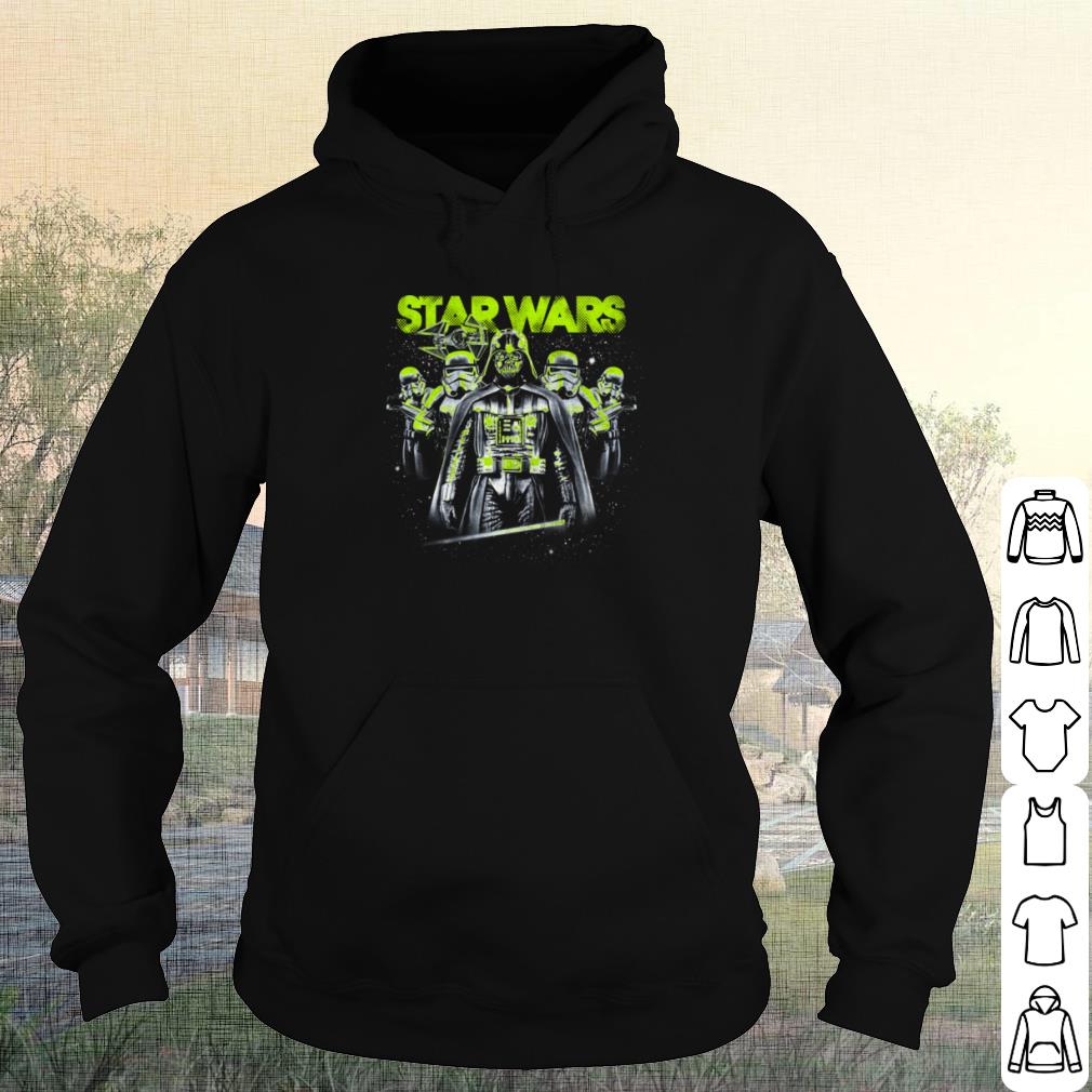 Premium Star Wars Darth Vader & Stormtroopers Neon shirt