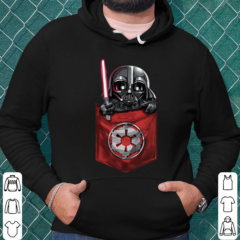 Top Star Wars Darth Vader Empire Emblem Pocket shirt