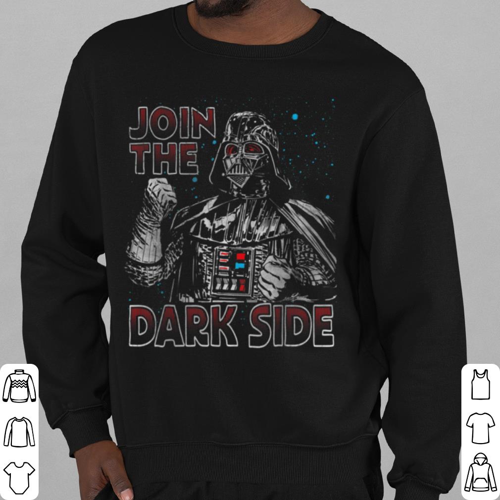 Official Star Wars Darth Vader Join Dark Side Chant Graphic shirt