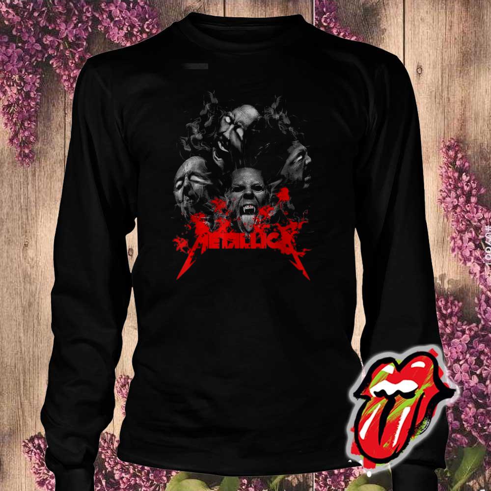 Hot Ghost Metallica Art Rock Band Music Legend Limited Design Shirt