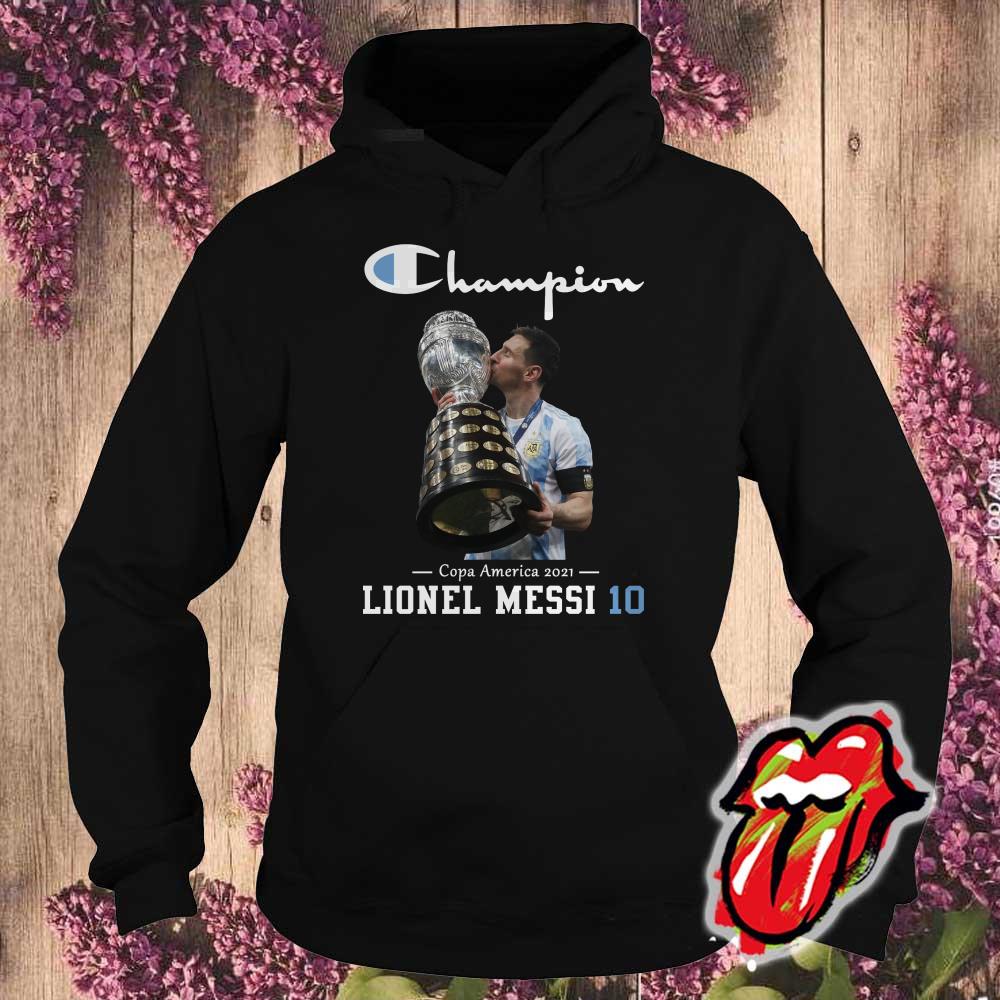 Lionel Messi Champion Copa America 2021 Shirt