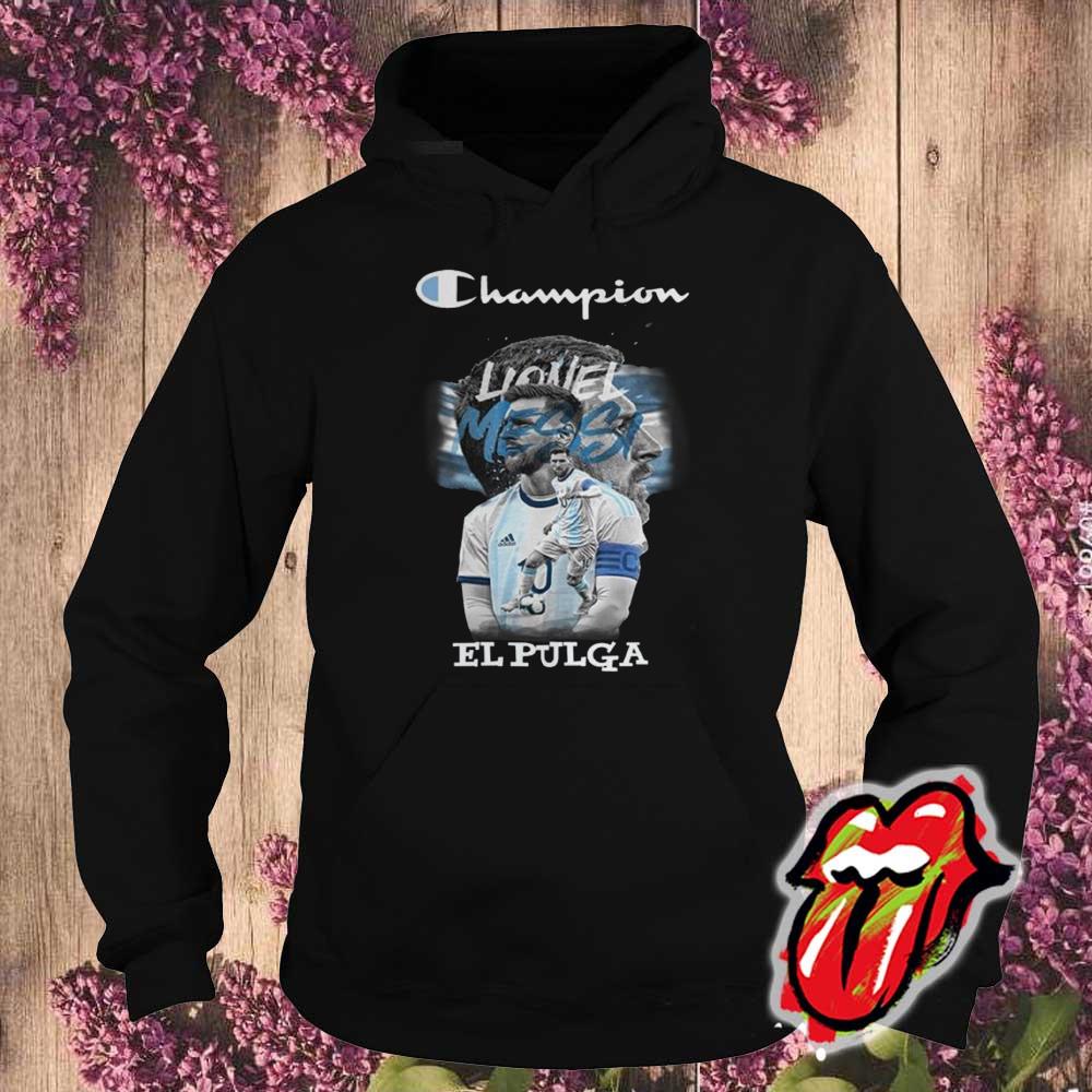 Messi El Pulga Champion Copa America 2021 Shirt